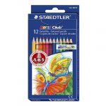 עפרונות צבעוניים שטדלר 12 יח׳ בחבילה