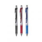 עט ראש סיכה פנטל 0.5 ג'ל לחצן -מגוון צבעים - כחול